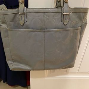 Coach blue bag